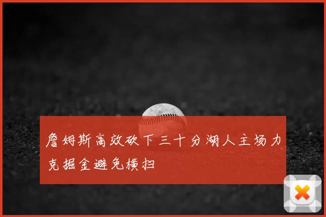 詹姆斯高效砍下三十分湖人主场力克掘金避免横扫